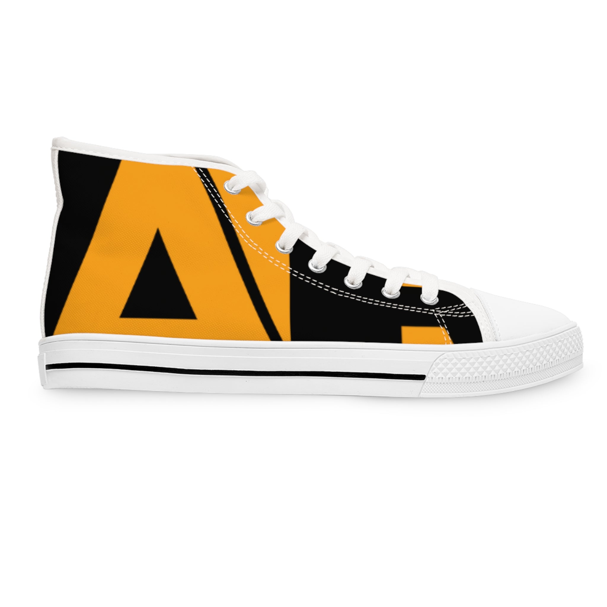 WHITE HIGH-TOP SNEAKERS