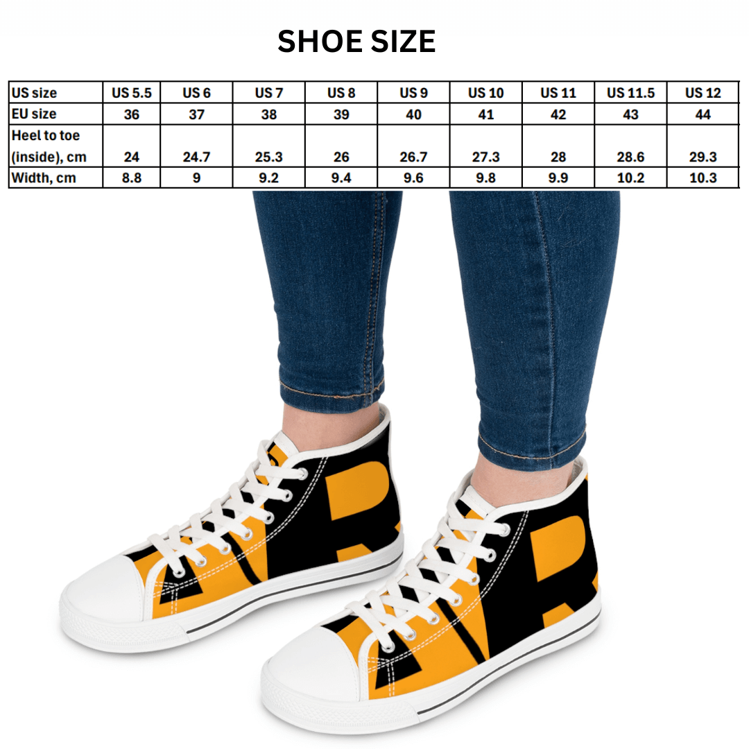 WHITE HIGH-TOP SNEAKERS