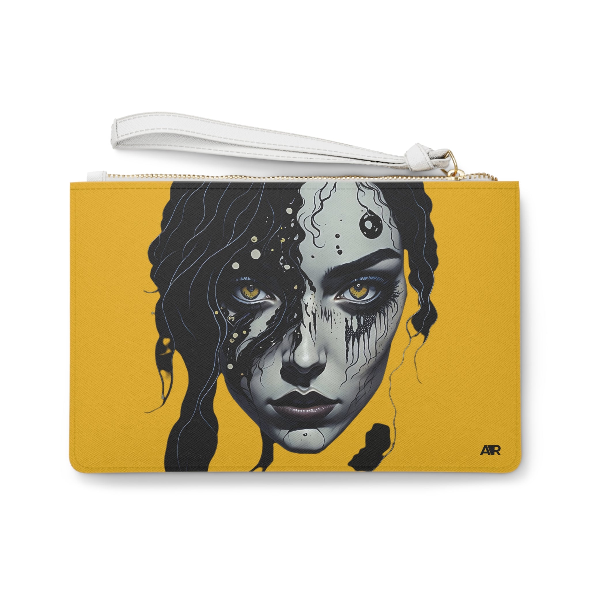 YELLOW BIOBUNK CLUTCH  BAG
