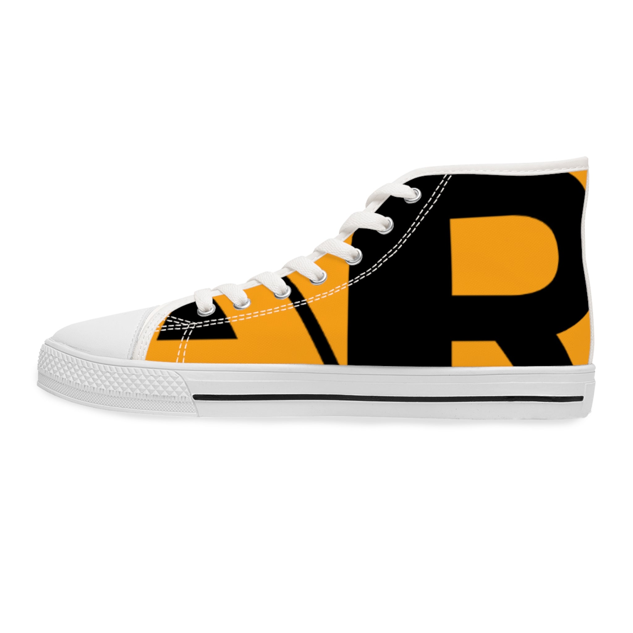 WHITE HIGH-TOP SNEAKERS