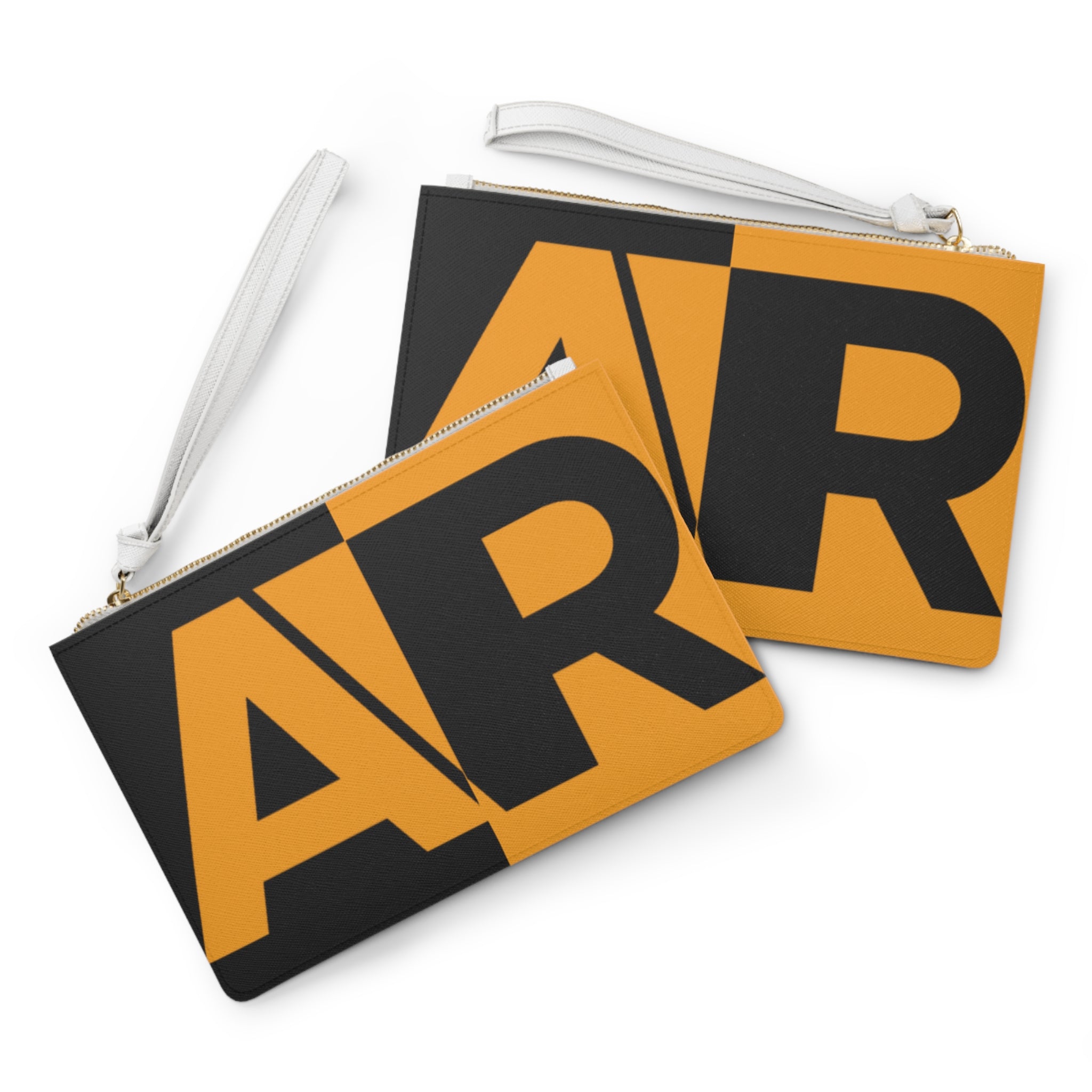 AR MONOGRAM CLUTCH BAG