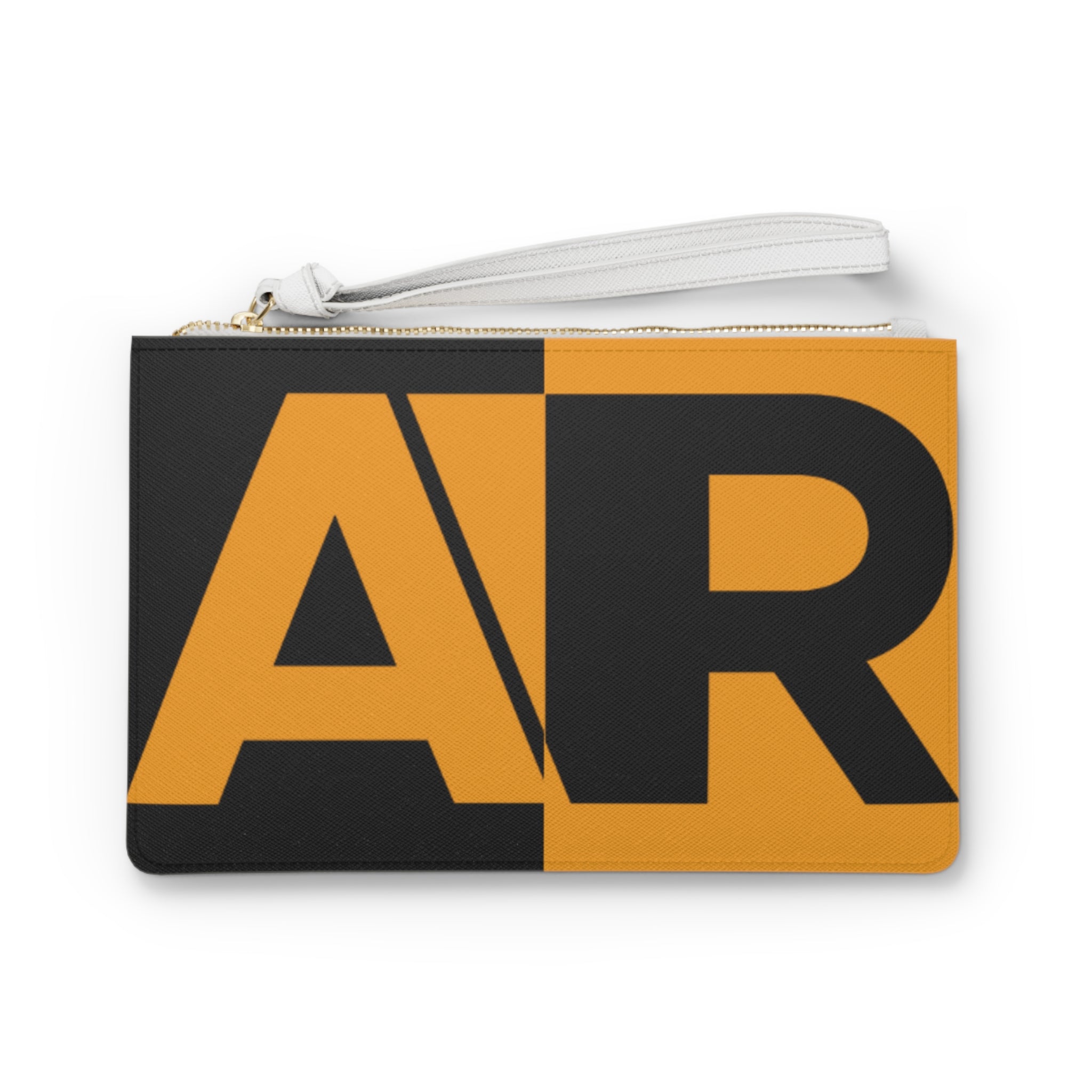 AR MONOGRAM CLUTCH BAG