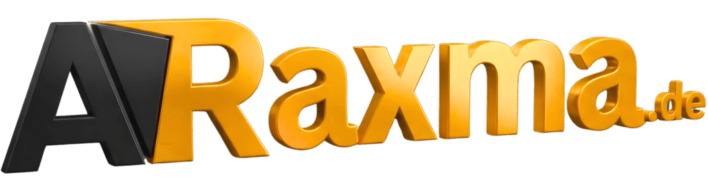ARaxma Orange and Black Logo